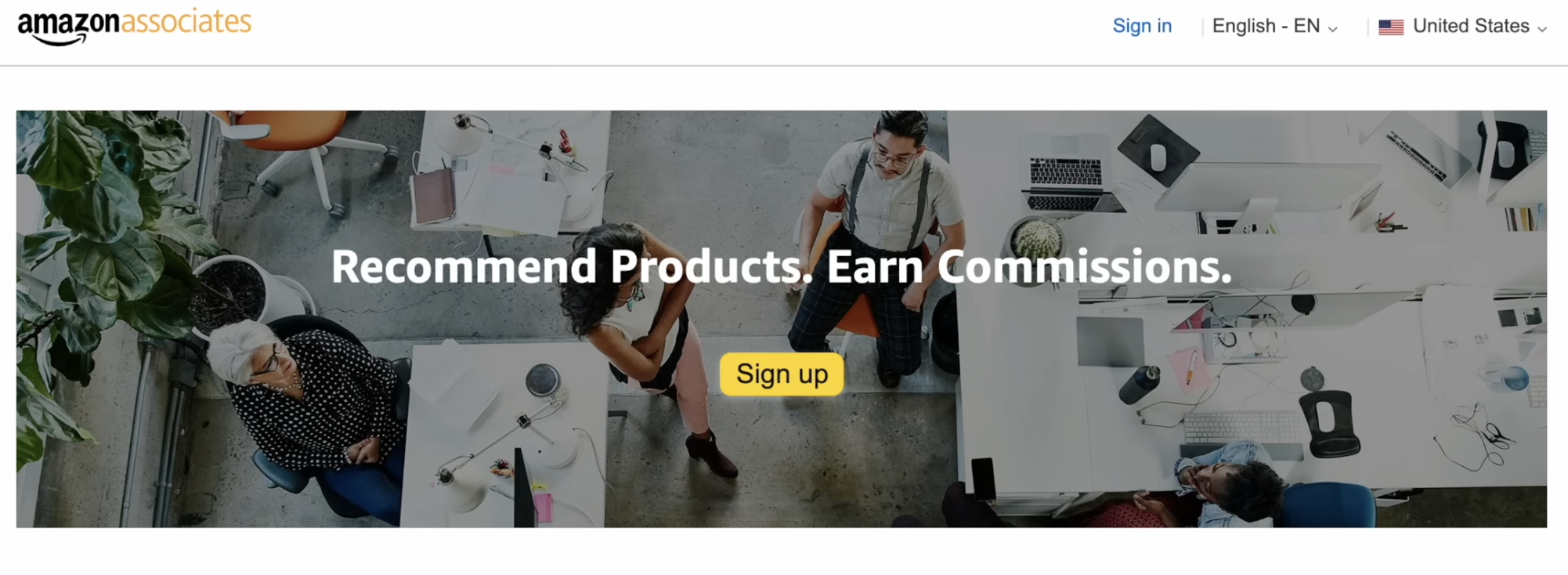 Amazon Associate affiliate earning