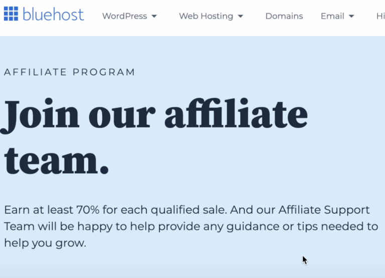 Bluehost Affiliate Program: How to Join and Earn Big in 2025