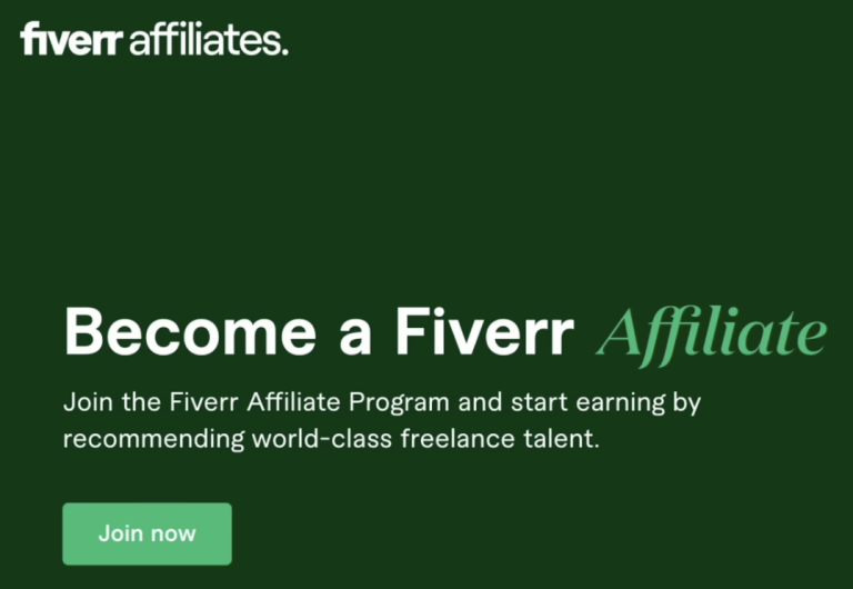 Fiverr Affiliate Program: How to Join and Earn Passive Income in 2024